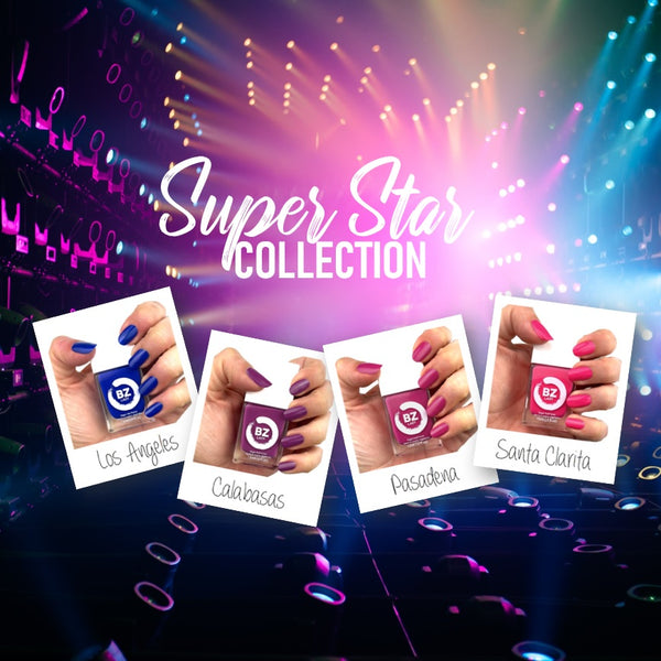 Vegan nail polish BZ Lady Super Star Collection