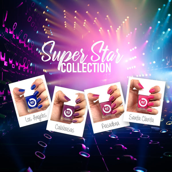 Vegan nail polish BZ Lady Super Star Collection