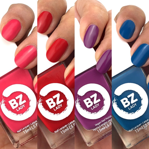 Vegan nail polish BZ Lady Cosmopolitan Collection