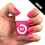 Vegan nail polish bright cocktail pink BZ Lady Santa Clarita