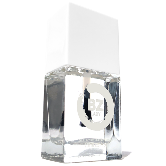 Vegan nail polish top coat BZ Lady Crystal Xpress