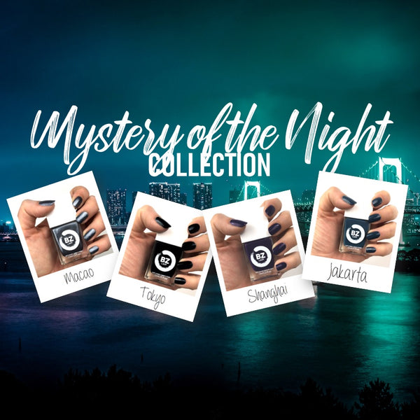 Vegan nail polish BZ Lady Mystery of the Night Collection