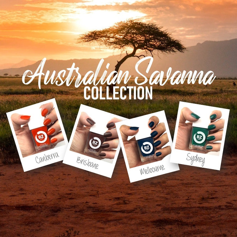 Vegan nail polish BZ Lady Australian Savanna Collection