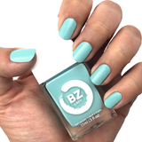 Vegan nail polish blue BZ Lady Acapulco