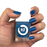 Vegan nail polish blue BZ Lady London