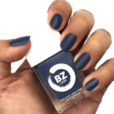 Vegan nail polish blue BZ Lady Oslo