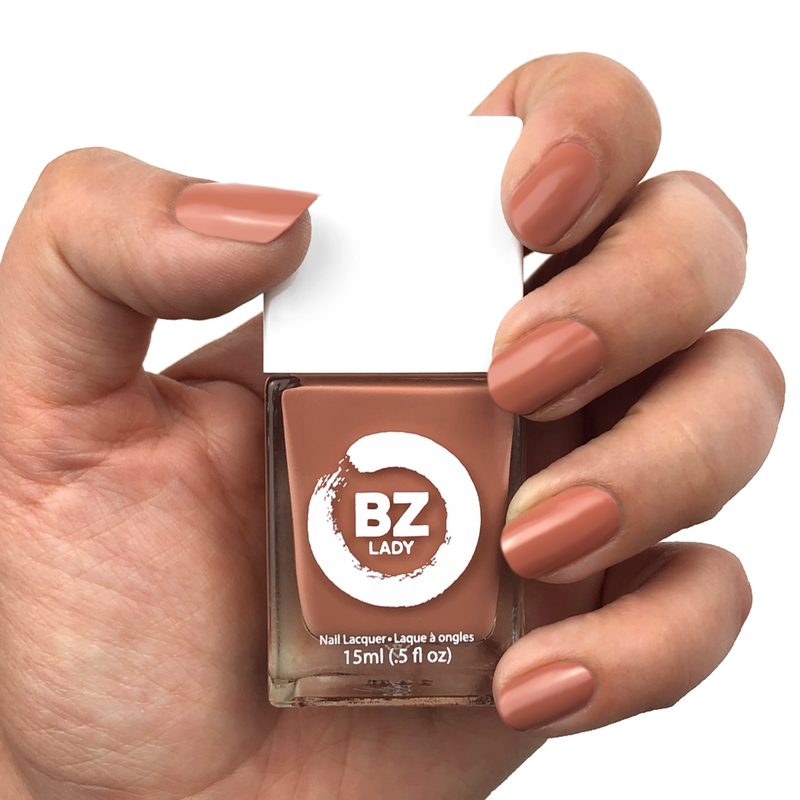 Vegan nail polish beige BZ Lady Cairo