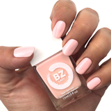 Vegan nail polish pastel pink BZ Lady Carcassonne