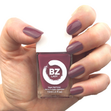Vegan nail polish violet plum BZ Lady Whistler