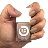 Vegan nail polish beige taupe BZ Lady Timbuktu