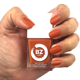 Vegan nail polish burnt orange BZ Lady Mumbai
