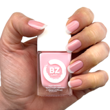 Vegan nail polish sheer pink BZ Lady Palermo