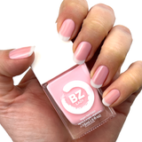 Vegan nail polish sheer pink BZ Lady Palermo